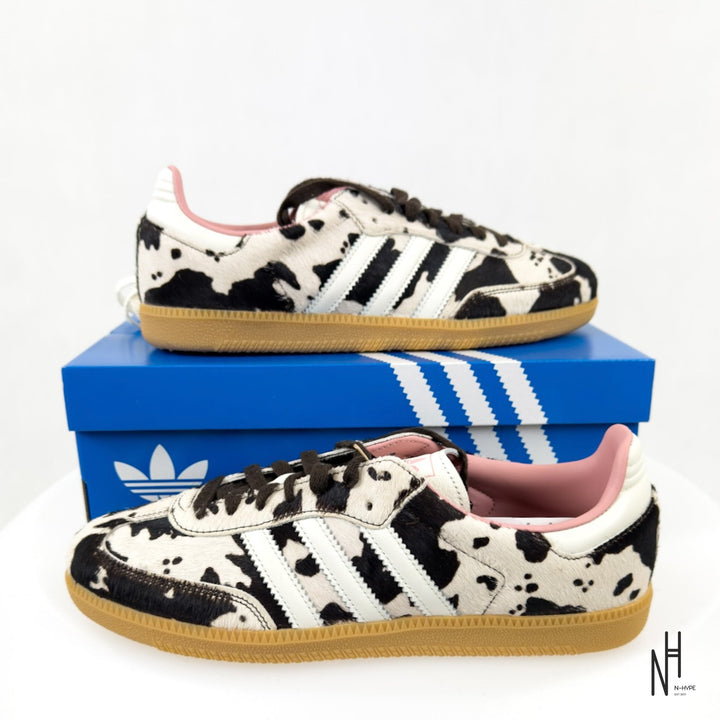 Adidas Samba OG Cow Print Women's sneakers czarno-białe N-Hype.