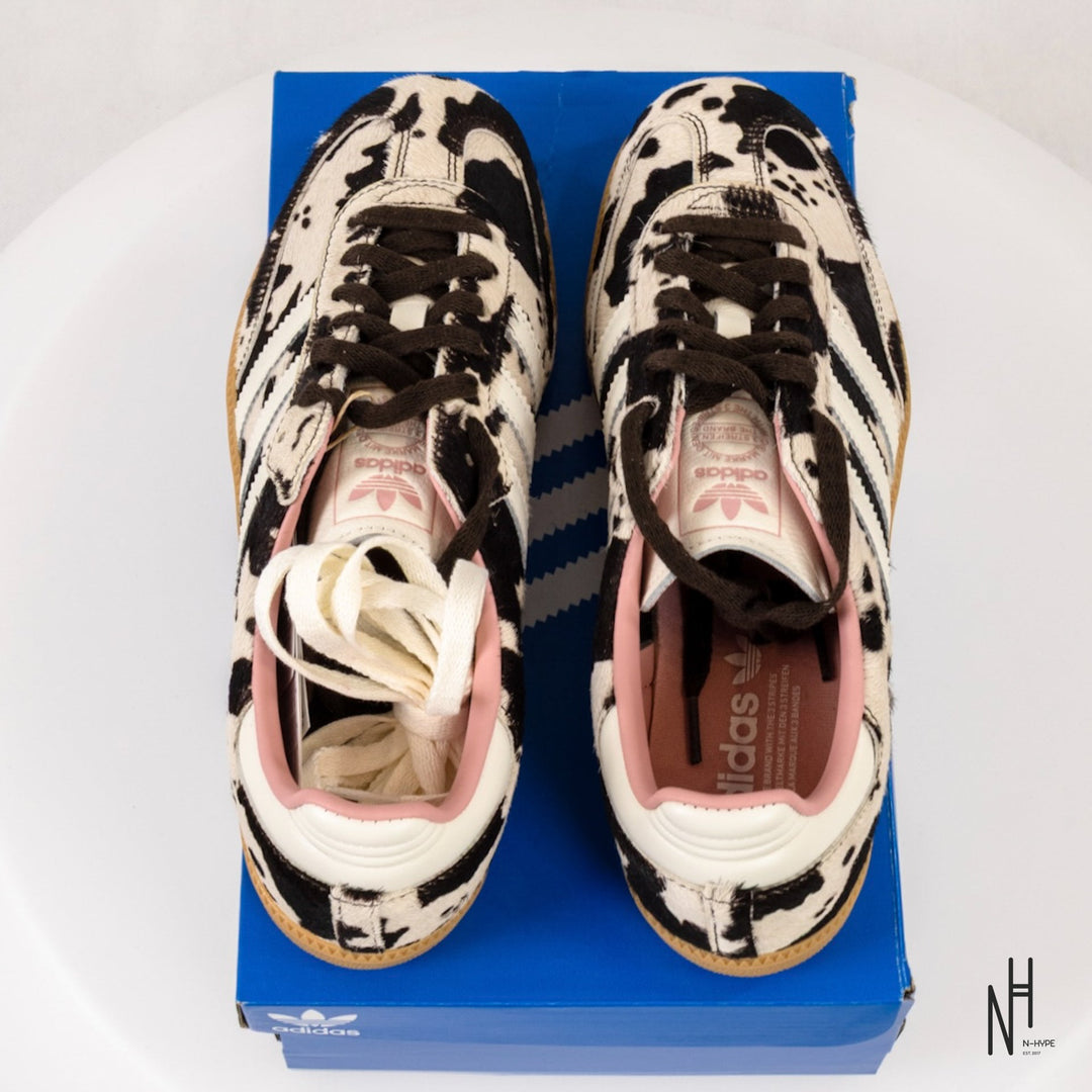 Adidas Samba OG Cow Print women's sneakers black white N-Hype.