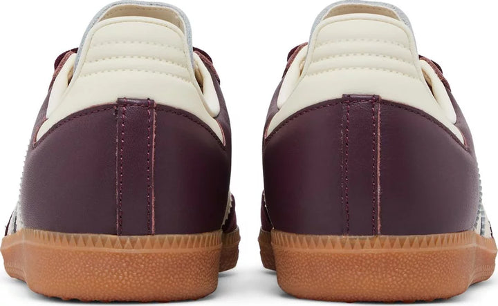 Adidas Samba OG Maroon Gold Metallic women's sneakers N-Hype.
