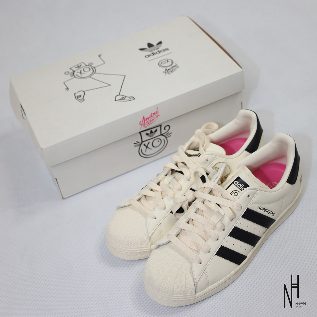 Buty adidas Superstar Andre Saraiva Chalk White Black