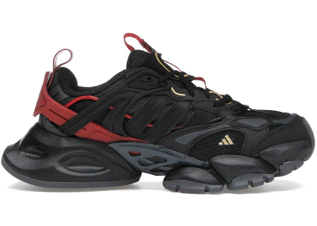 adidas XLG Runner Deluxe Black Gold Metallic Red - Czarny. - N-Hype