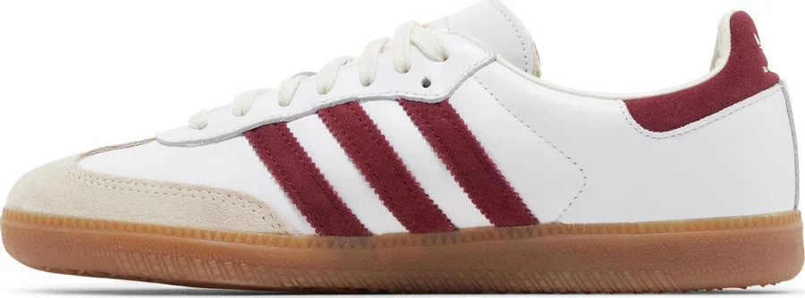 Adidas Samba Sporty & Rich White Collegiate Burgundy