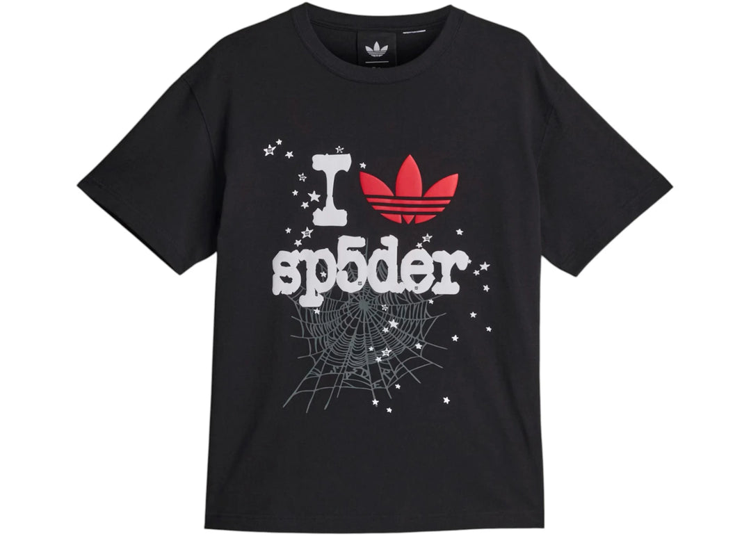 adidas x Sp5der T-shirt Black - Czarny - N-Hype
