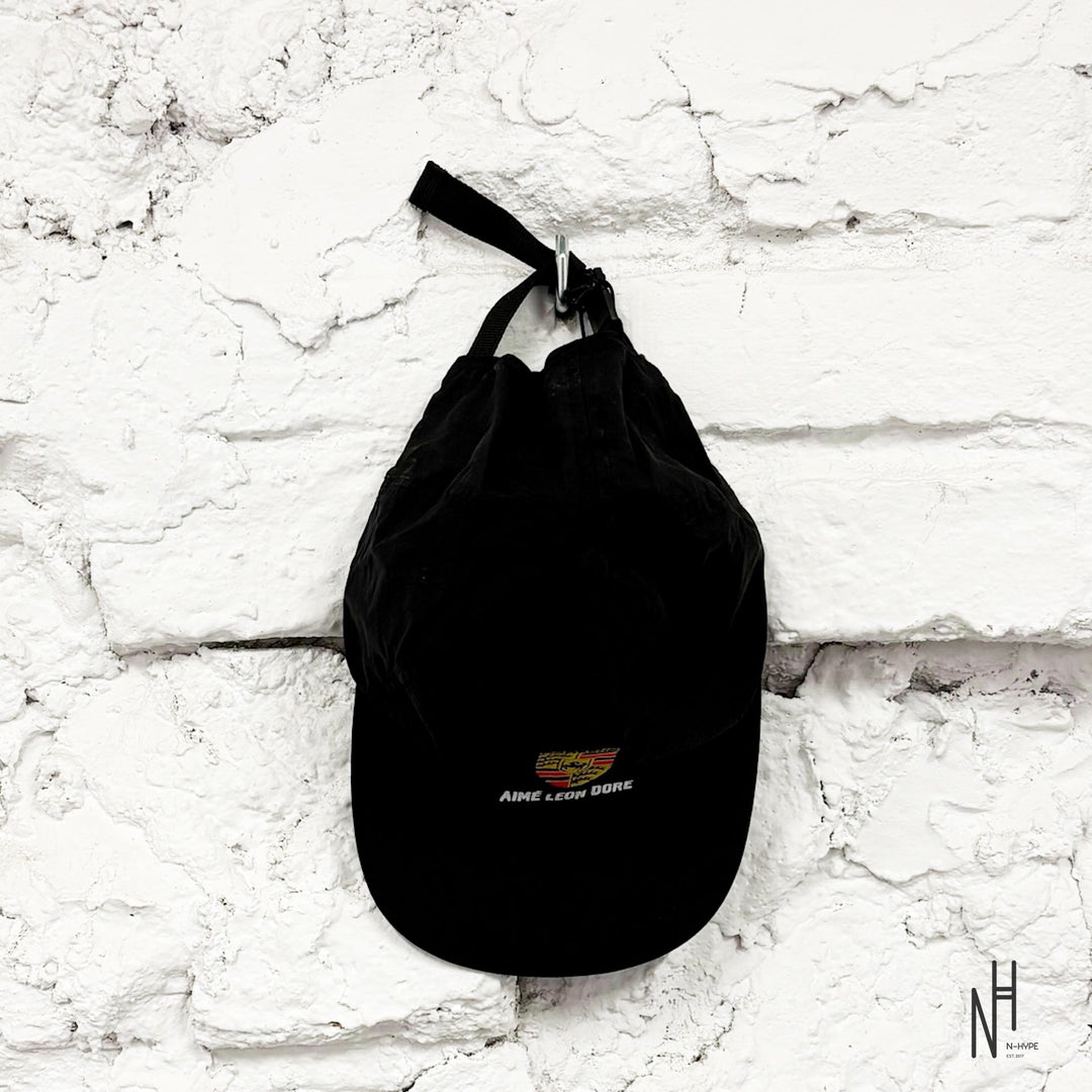 Aime Leon Dore x Porsche Nylon Logo Hat Black - zdjęcie 2 - N-Hype