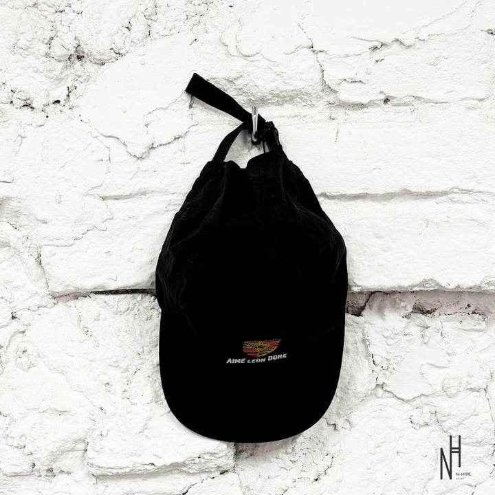 Aime Leon Dore x Porsche Nylon Logo Hat Black - zdjęcie 2 - N-Hype