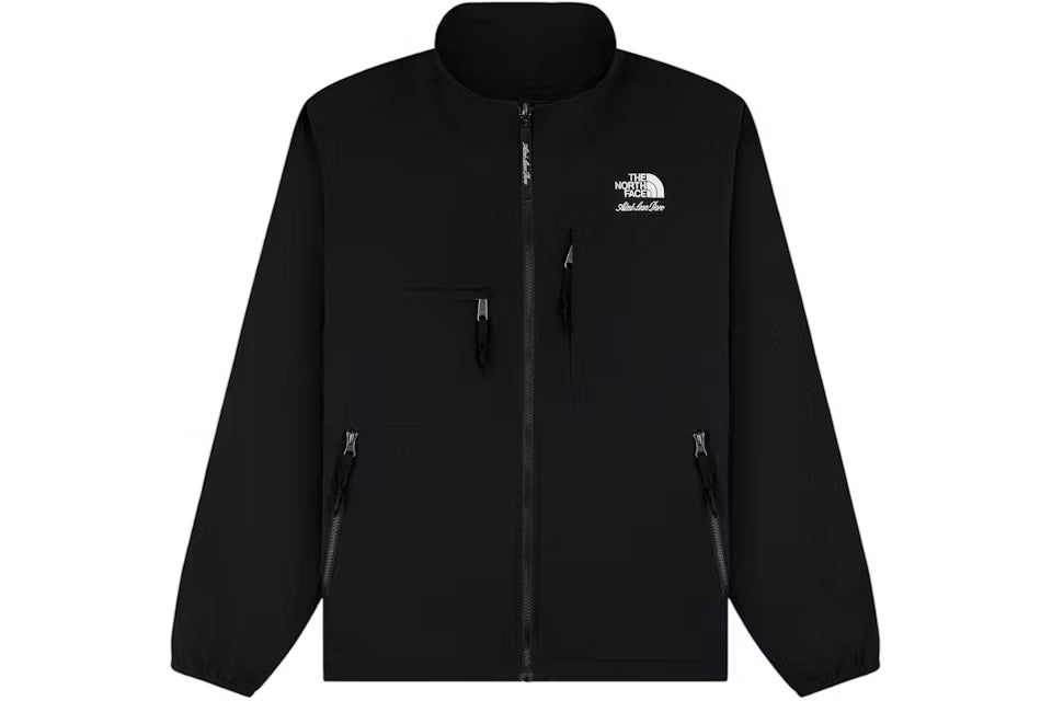 Aime Leon Dore x The North Face Nylon Denali Jacket Black N-Hype streetwear.