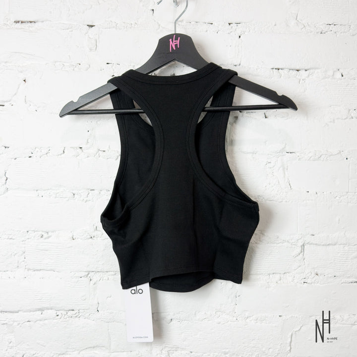 Alo Yoga Aspire Tank Black N-Hype damski top sportowy