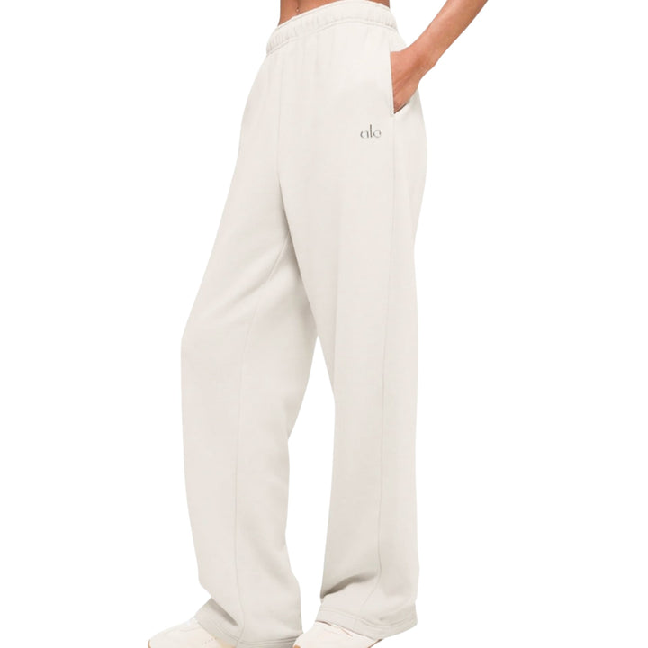 ALO YOGA Base Sweatpant Bone spodnie dresowe koloru kości N-Hype