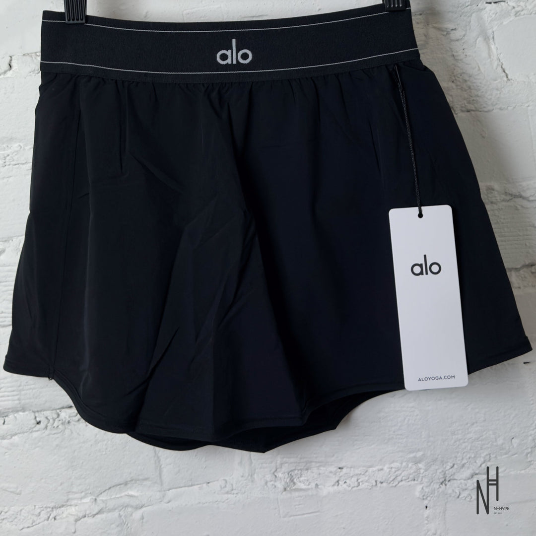 Alo Yoga Match Point Tennis Skirt czarny N-Hype