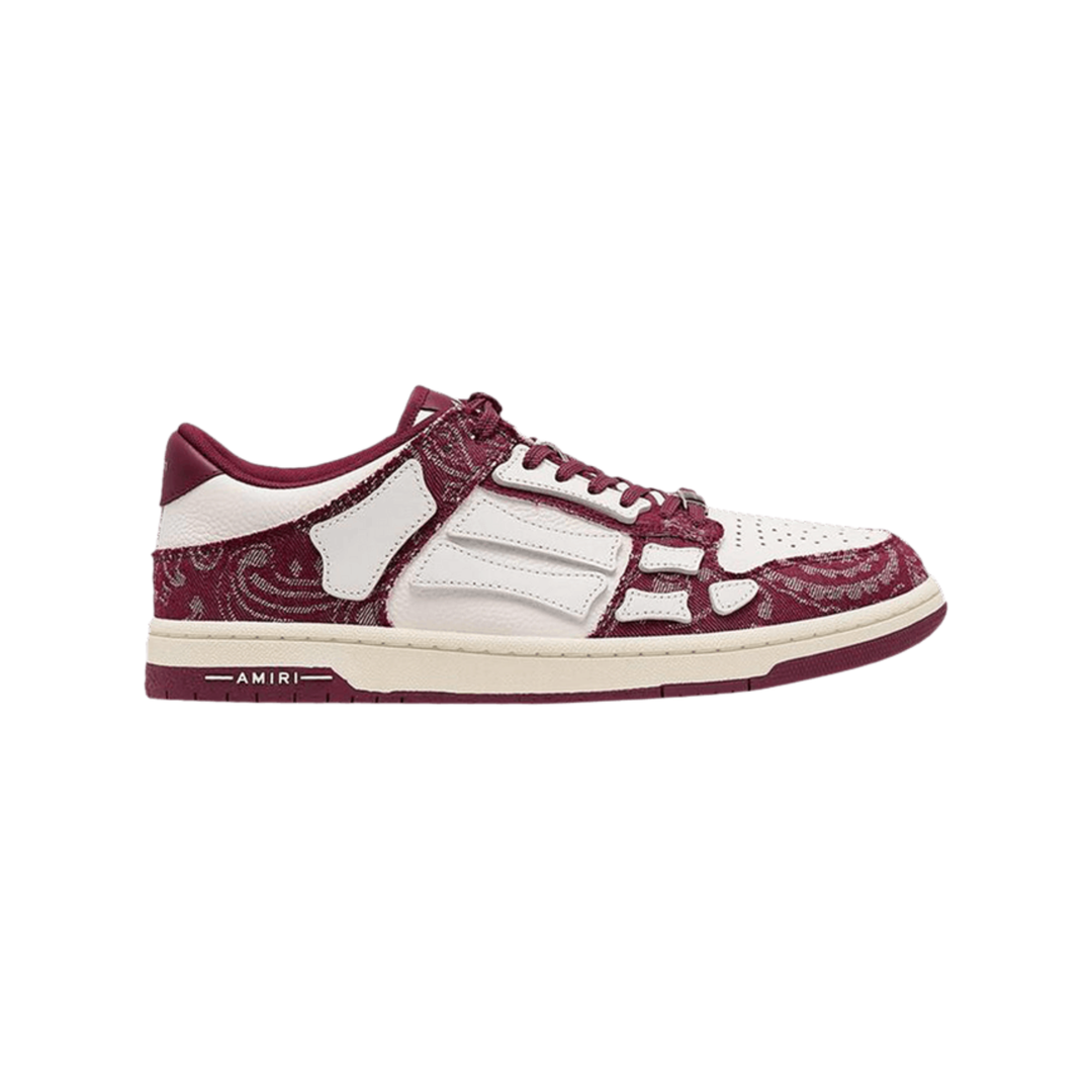 AMIRI Skel Low-Top Sneakers czarne N-Hype sneakers męskie