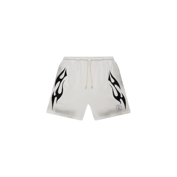Hellstar Flames Shorts White
