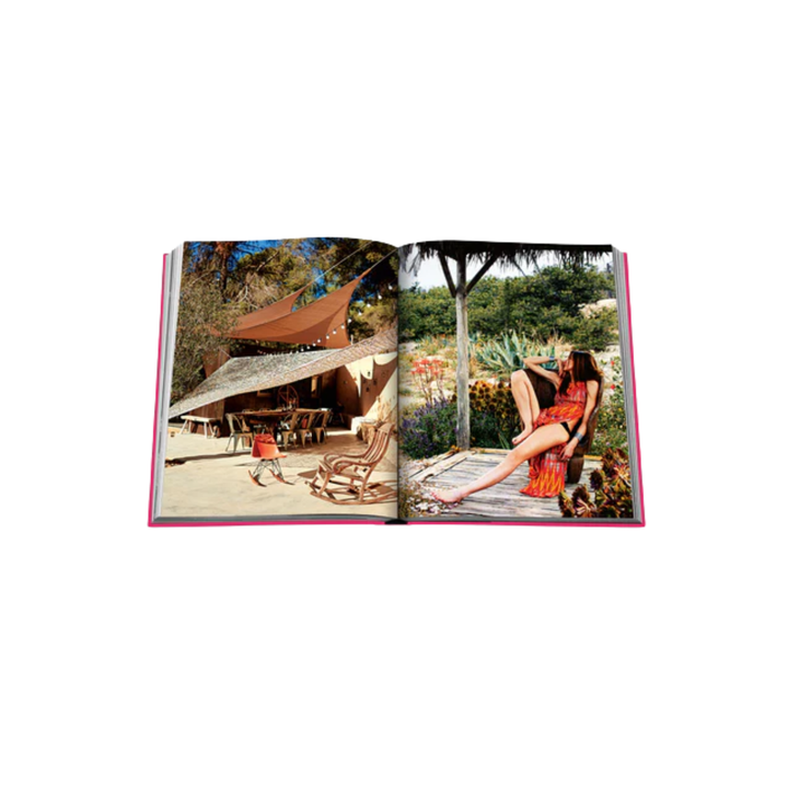 Assouline Book Ibiza Bohemia by Lizy Manola N-Hype design book with Ibiza lifestyle photos.