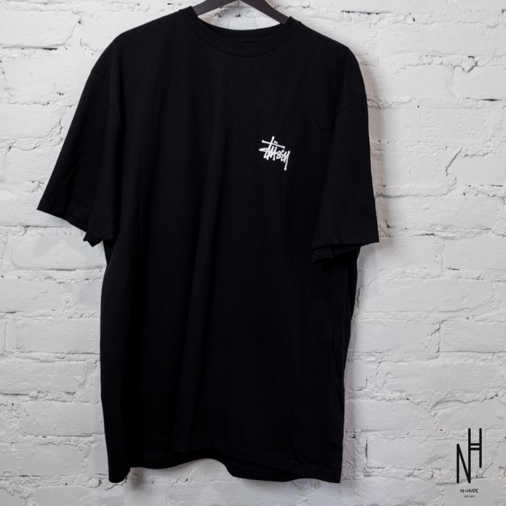 Stussy Basic Black Tee koszulka męska marki N-Hype