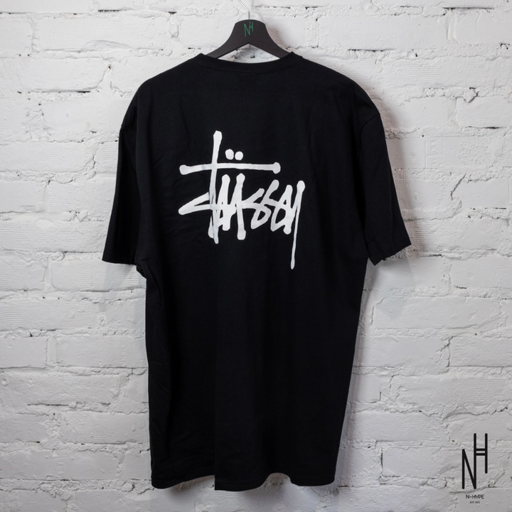 Stussy Basic Black Tee koszulka męska N-Hype