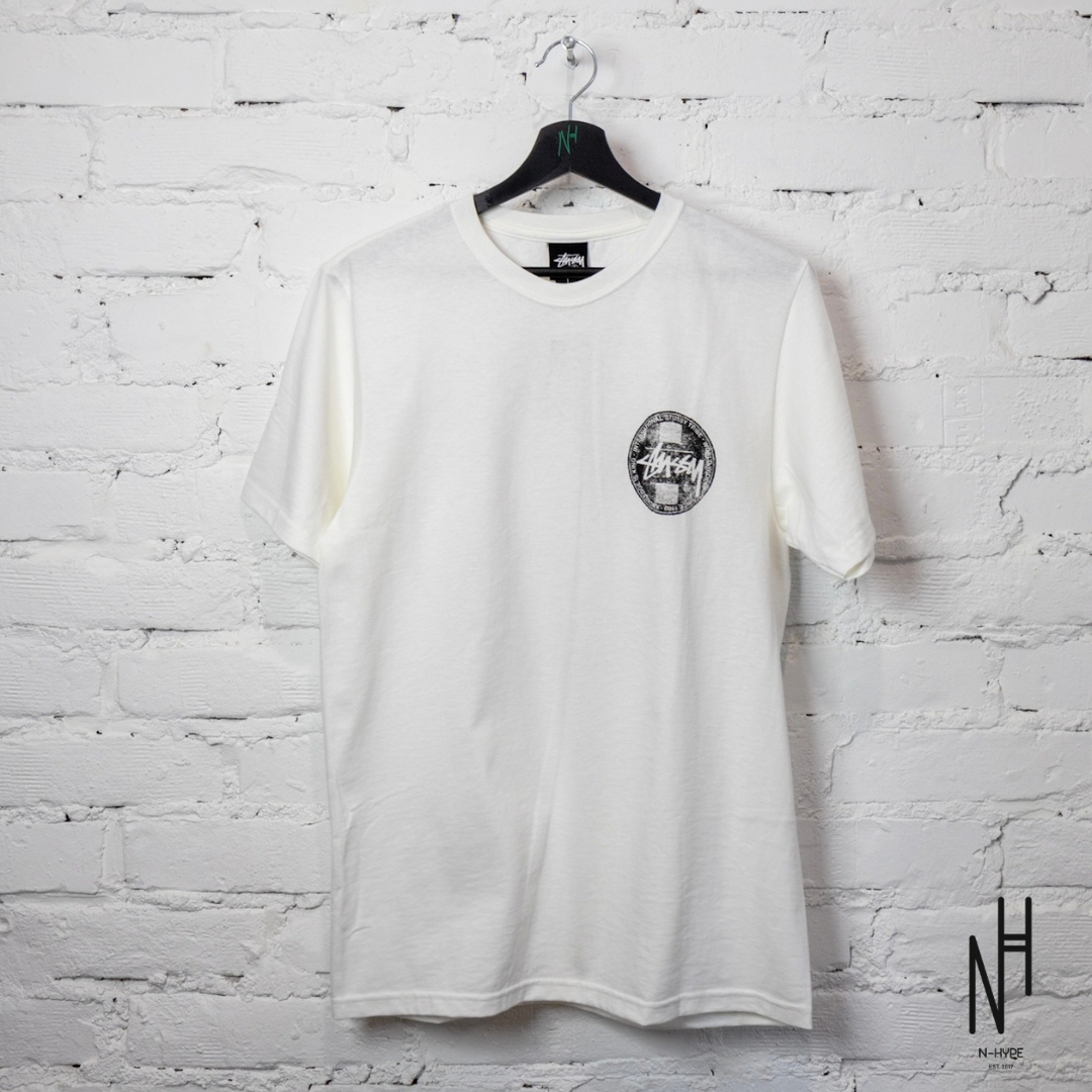 Stussy Dot Stamp Tee White koszulka męska N-Hype