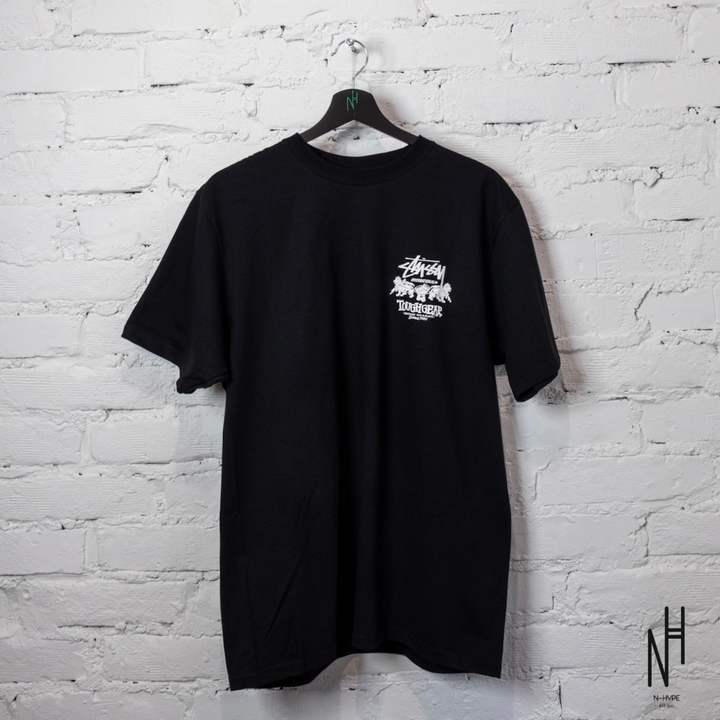 Stussy Tough Gear International Tee Black N-Hype koszulka męska streetwear.