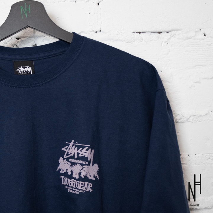 Stussy Tough Gear International Tee Navy koszulka męska N-Hype