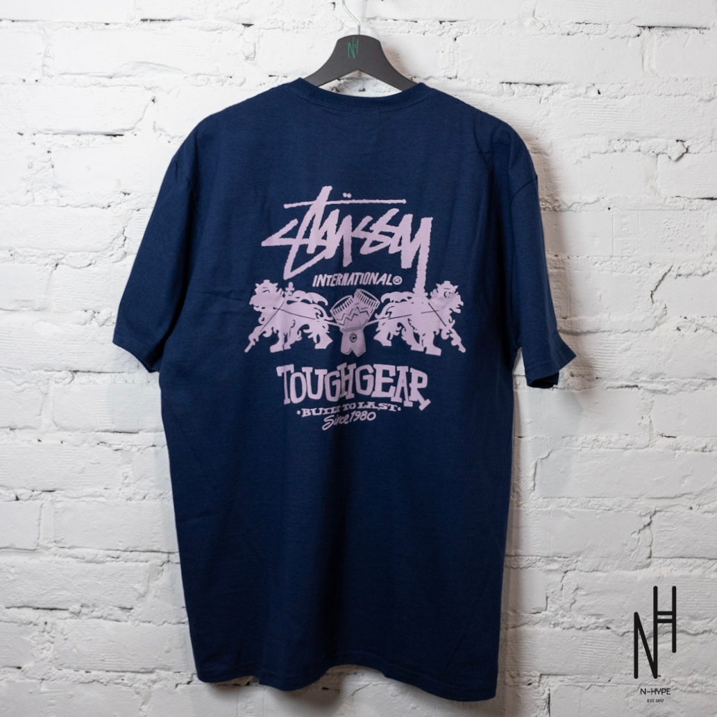 Koszulka Stussy Tough Gear International Tee Navy N-Hype.