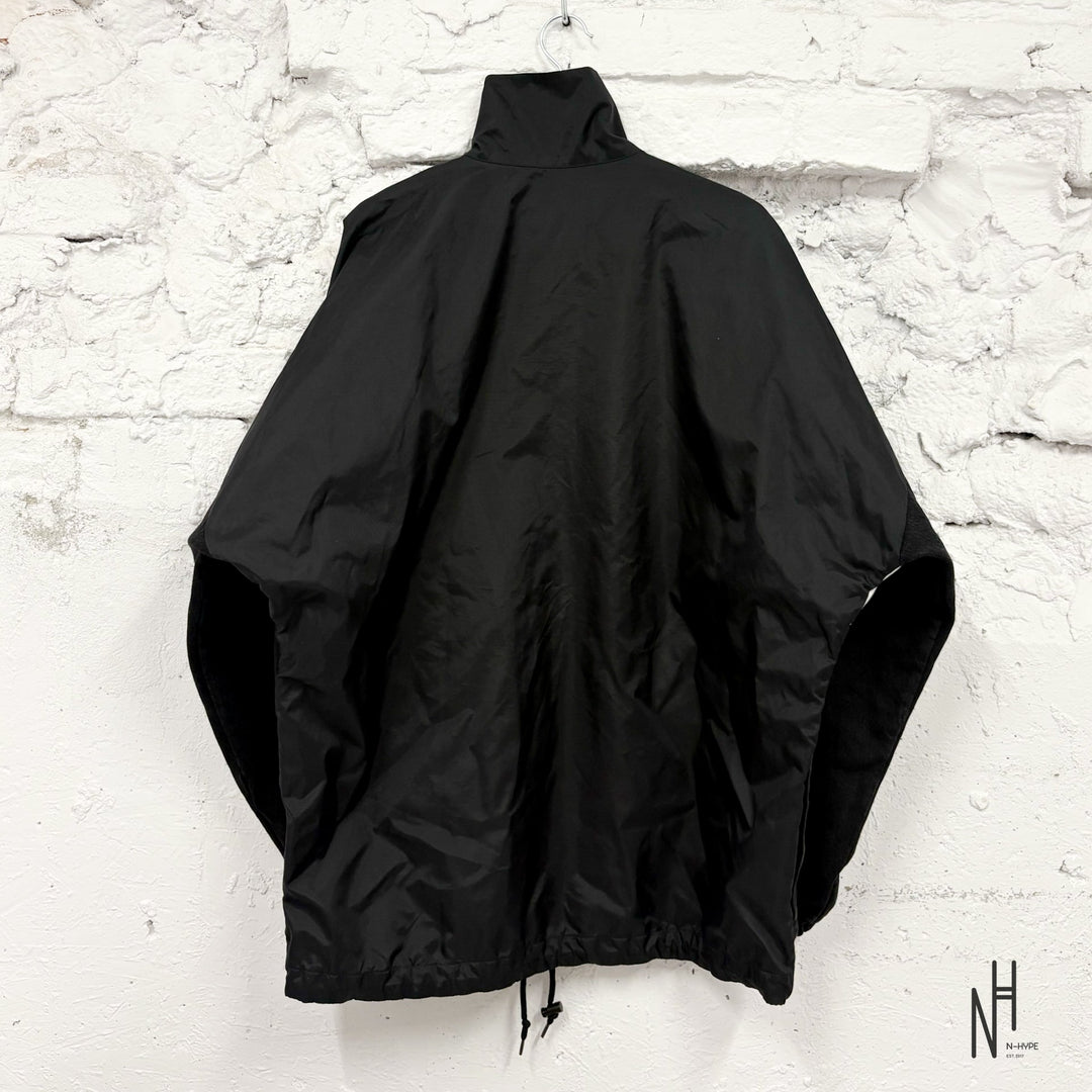 Balenciaga Drops Sporty Logo Windbreaker Jacket tył kurtki