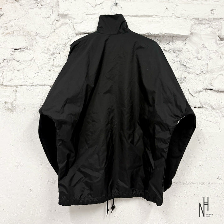 Balenciaga Drops Sporty Logo Windbreaker Jacket tył kurtki