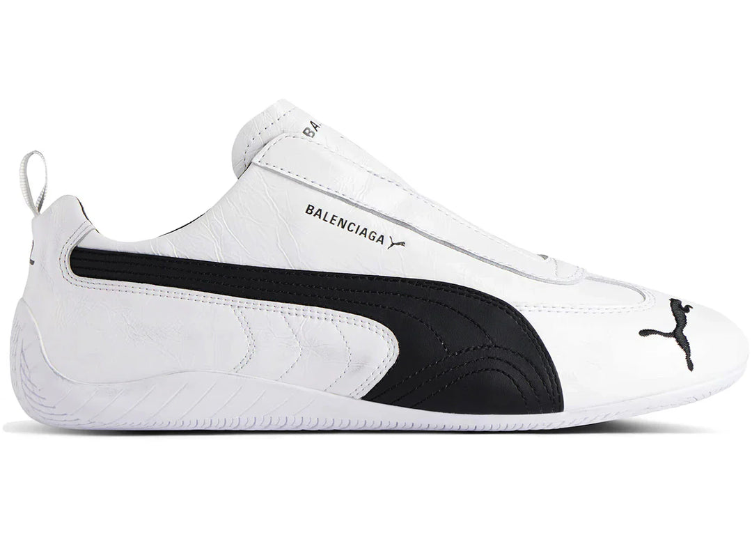 Balenciaga x Puma Speedcat Leather White Black sneakers męskie N-Hype
