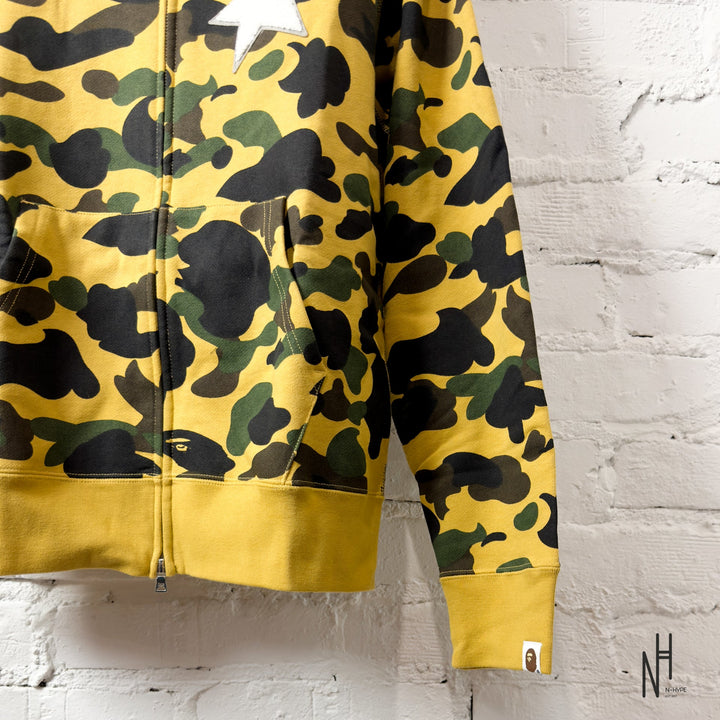 BAPE 1st Camo Full Zip Hoodie zielony męska N-Hype