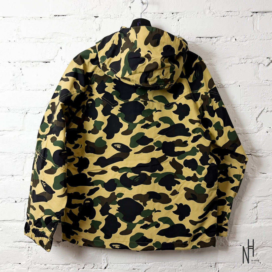 BAPE 1st Camo Snowboard Down Jacket Yellow N-Hype FW21