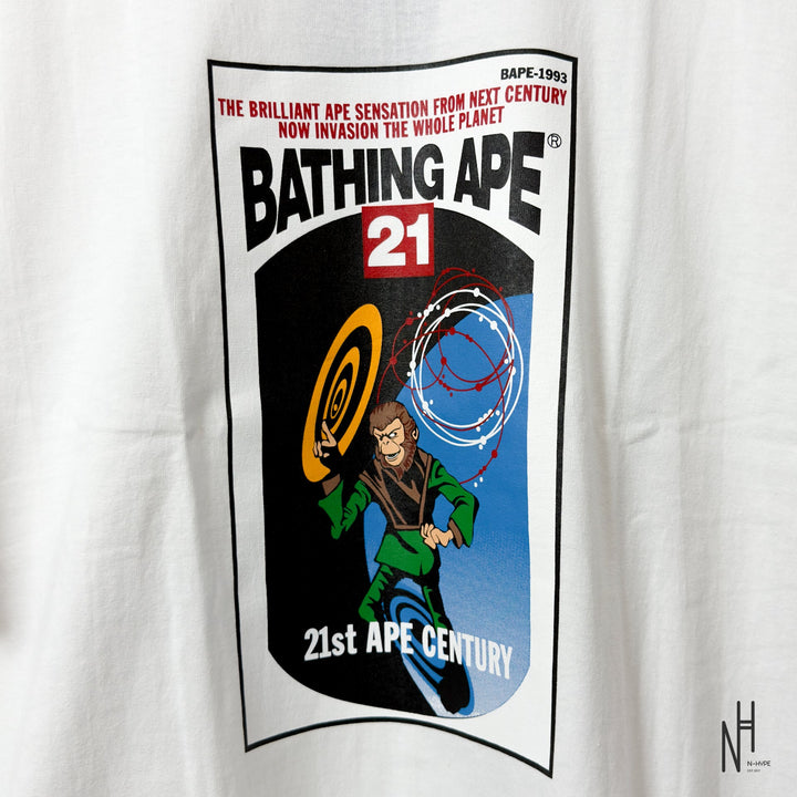 Bape 21st Ape Century Tee White t-shirt N-Hype