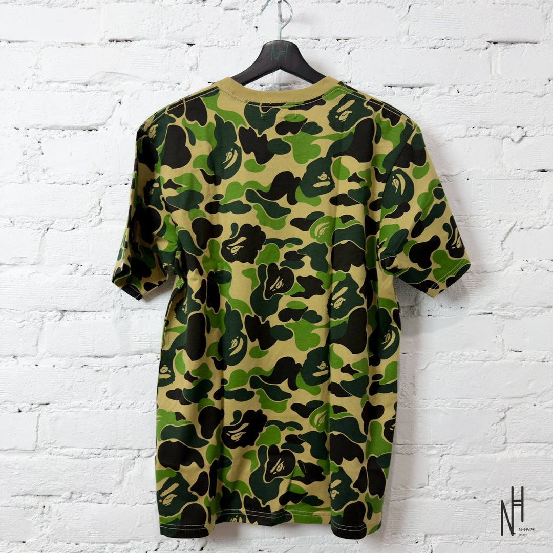 BAPE ABC Camo College Tee Green koszulka męska N-Hype