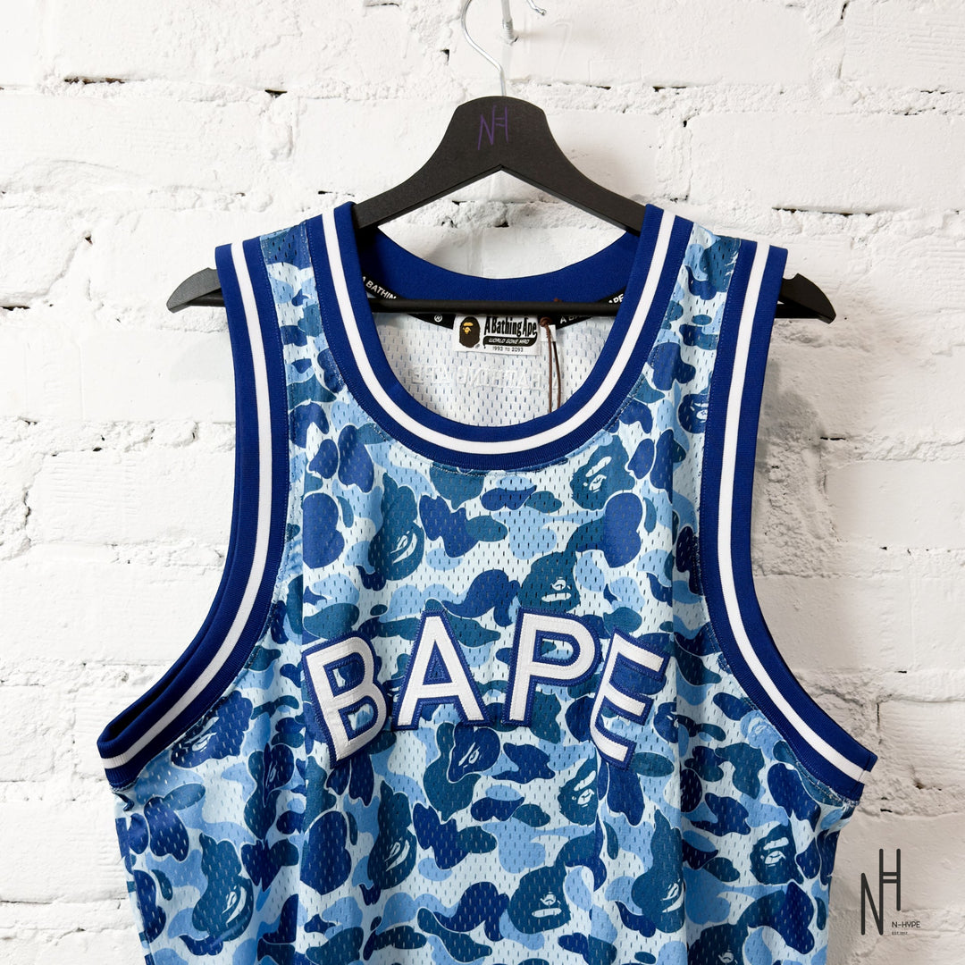 BAPE ABC Camo Tank Top Blue męska koszulka N-Hype
