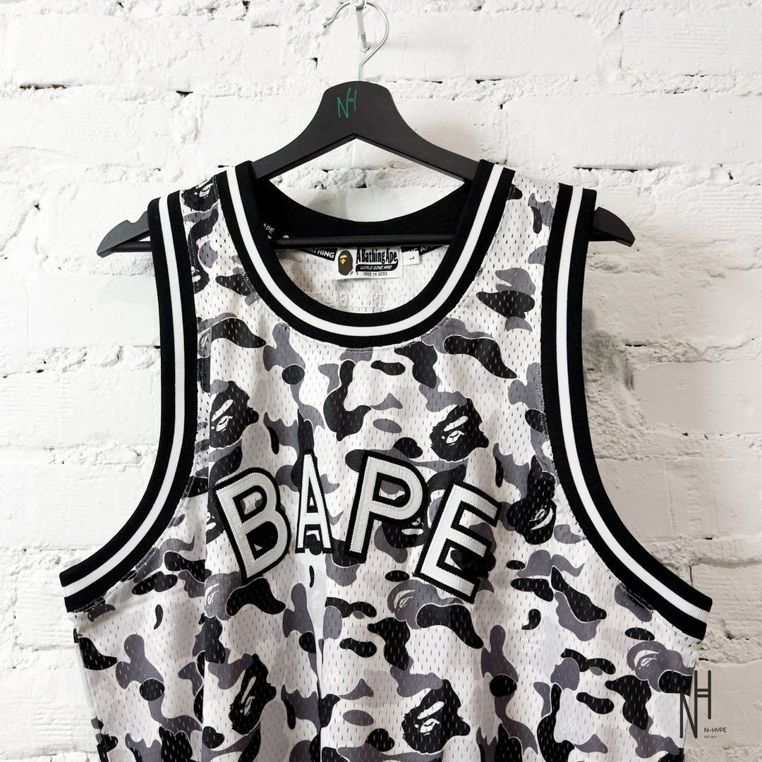 BAPE ABC Camo Tank Top Gray koszulka męska marki BAPE w sklepie N-Hype.