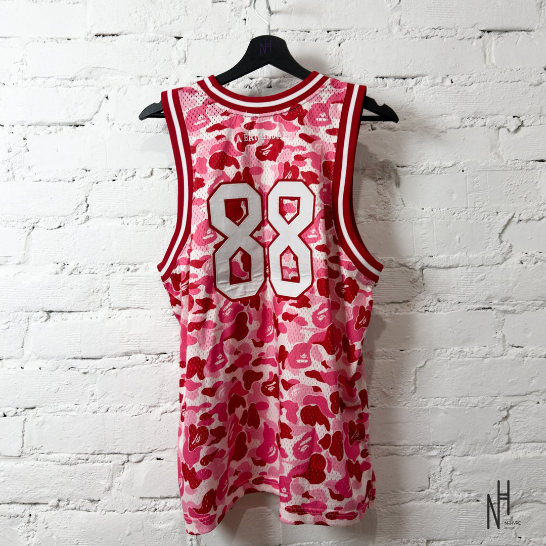 BAPE ABC Camo Tank Top różowa koszulka damska N-Hype