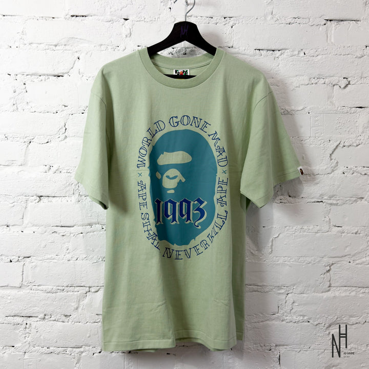 BAPE Ape Head 1993 Tee Green - N-Hype