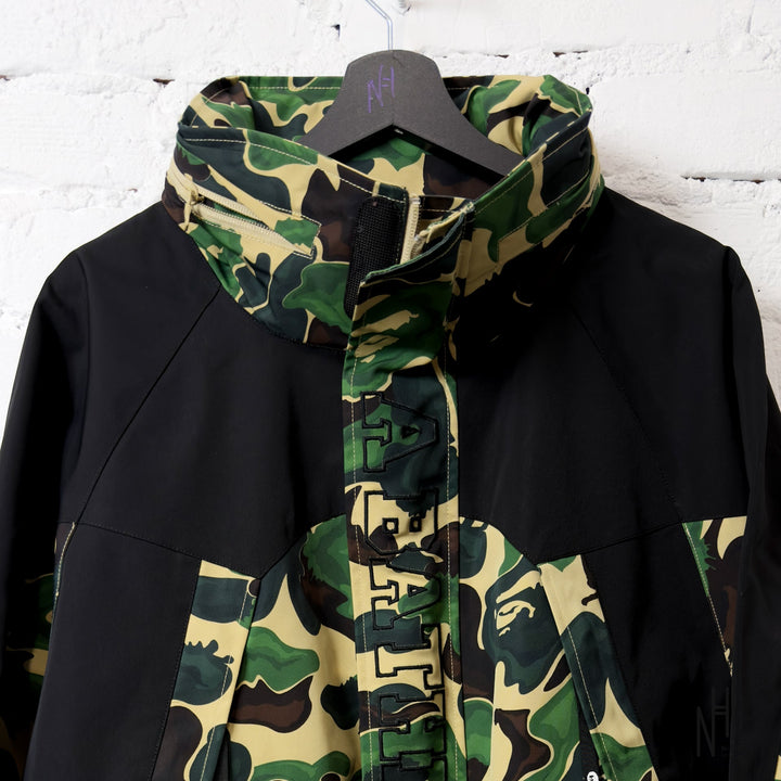 BAPE Art Camo Snowboard Jacket Green N-Hype streetwear ski jacket