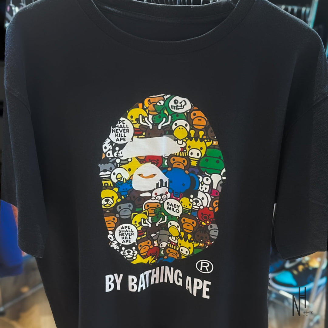Bape Bathing Ape Baby Milo Graphic Tee Black koszulka N-Hype.