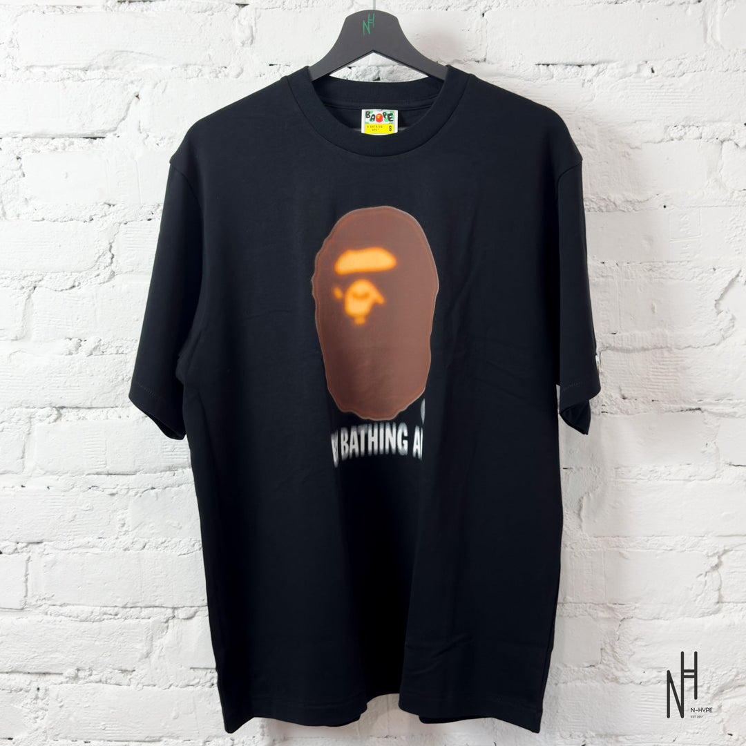 BAPE Blur By Bathing Ape Relaxed Fit Tee Black koszulka męska N-Hype