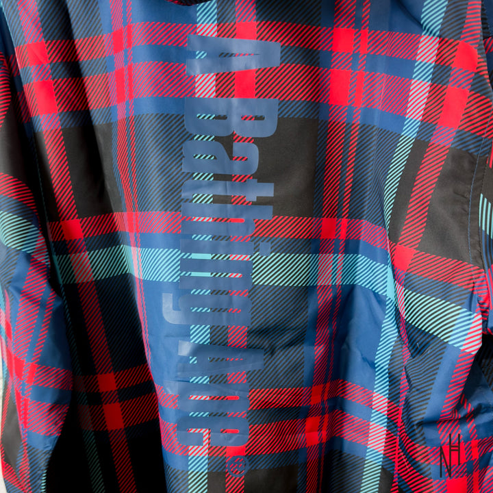 BAPE Checkered Anorak Nylon Jacket Multicolor N-Hype streetwear jacket