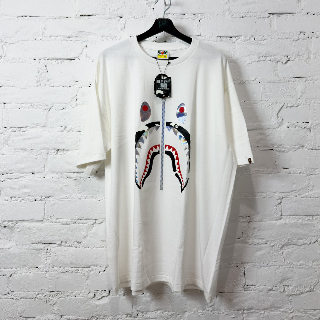 BAPE City Camo Shark Tee White Black t-shirt N-Hype