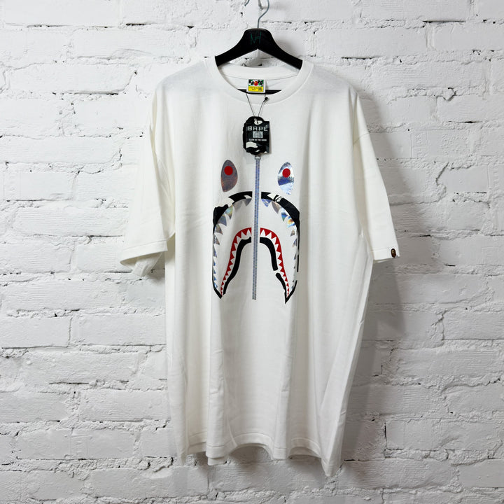 BAPE City Camo Shark Tee White Black t-shirt N-Hype