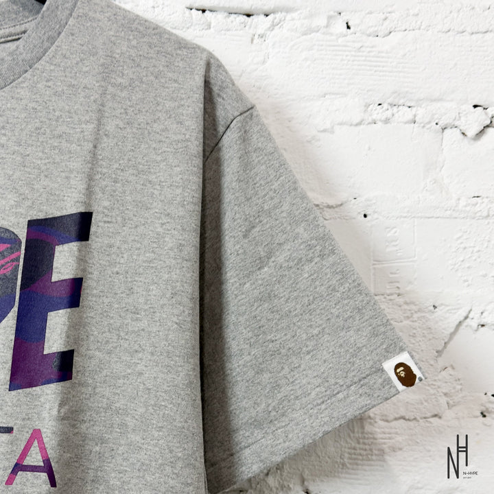 BAPE Color Camo Bape Sta Logo Tee Tee Gray męska koszulka N-Hype