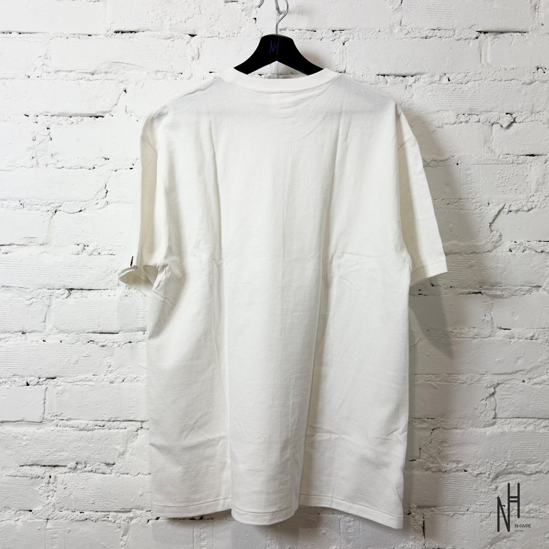 BAPE Color Camo Silver Zip Shark Tee (SS23) White Purple - zdjęcie 4 - N-Hype