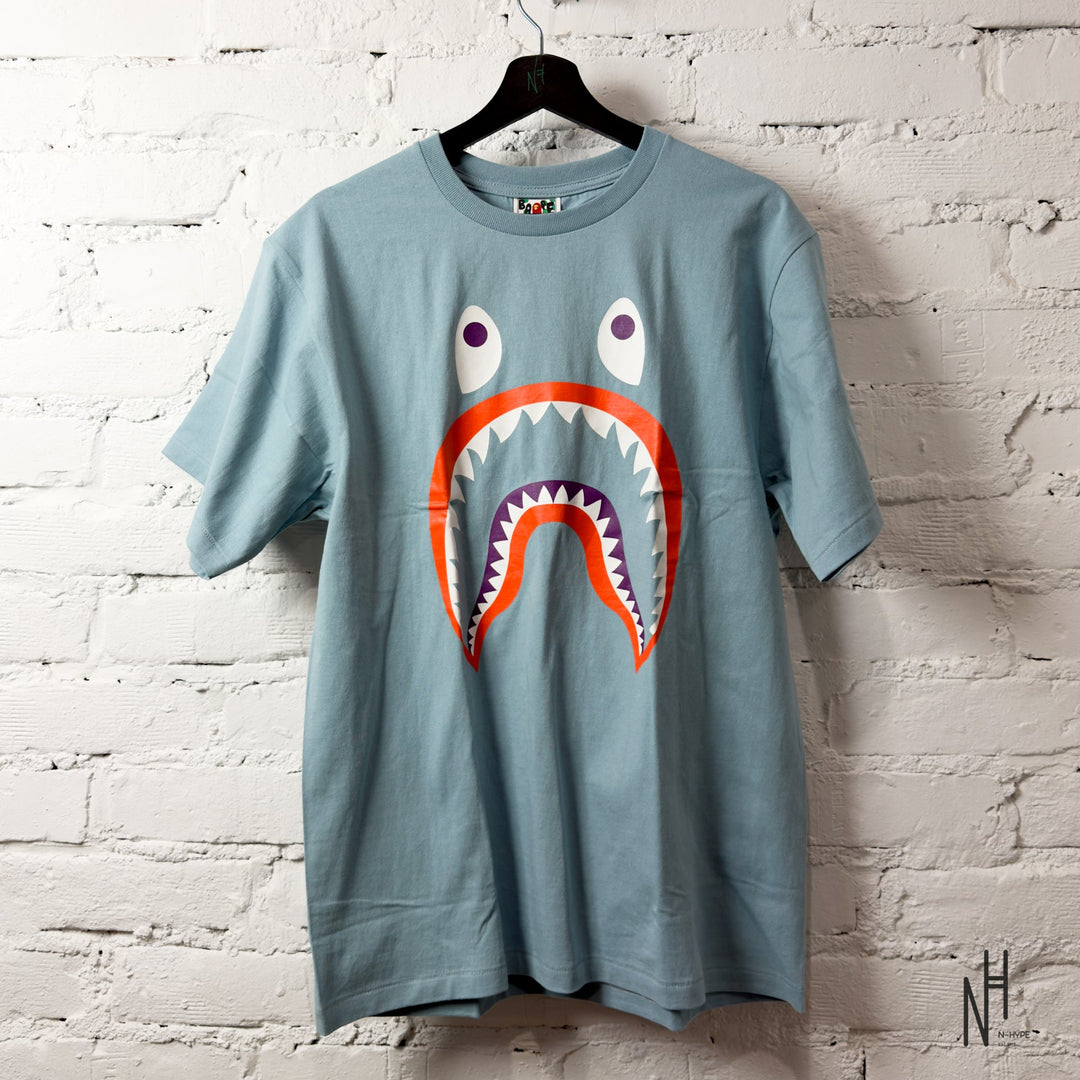 BAPE Colors Shark PONR Tee Sax koszulka męska czarna N-Hype
