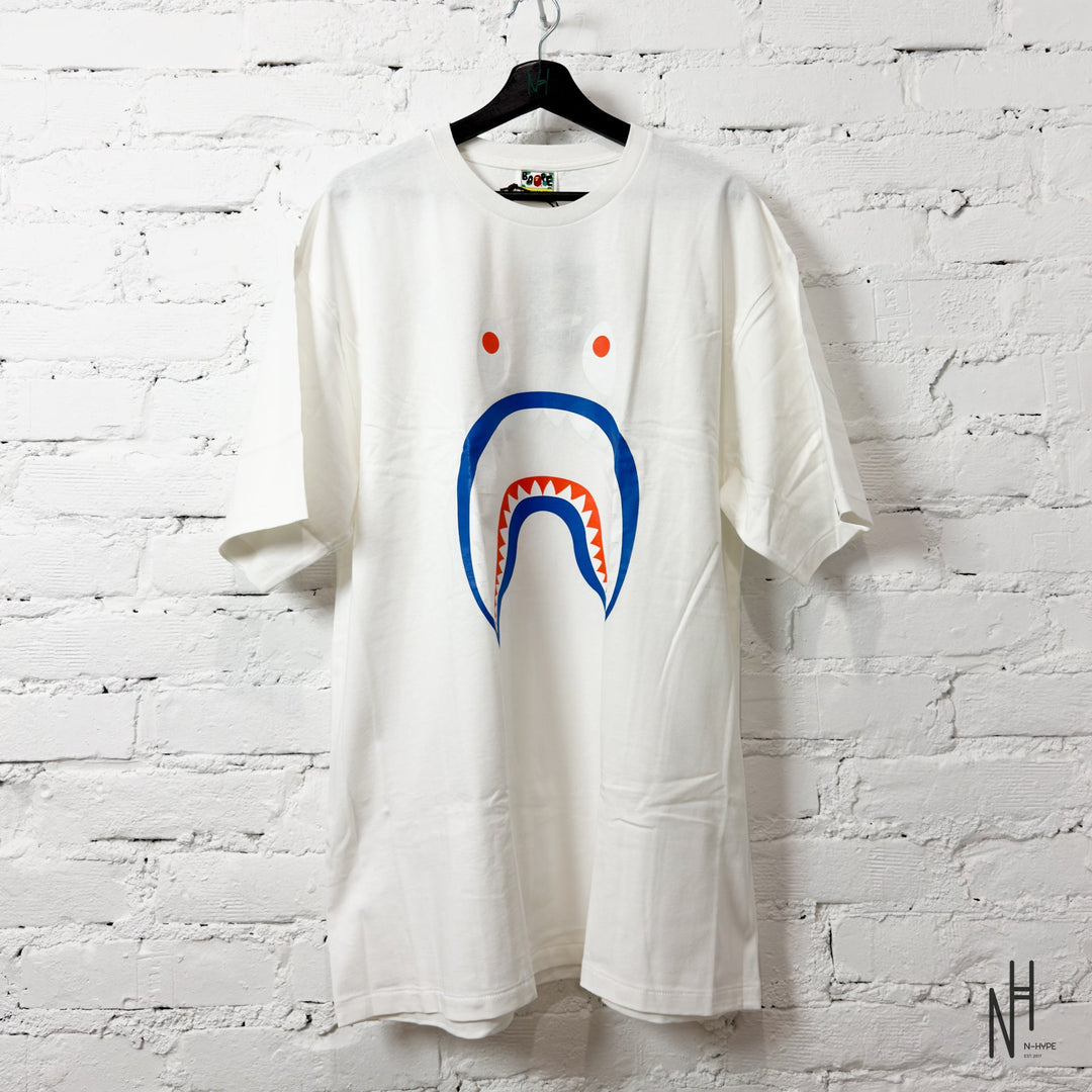 BAPE Colors Shark PONR Tee White koszulka męska N-Hype