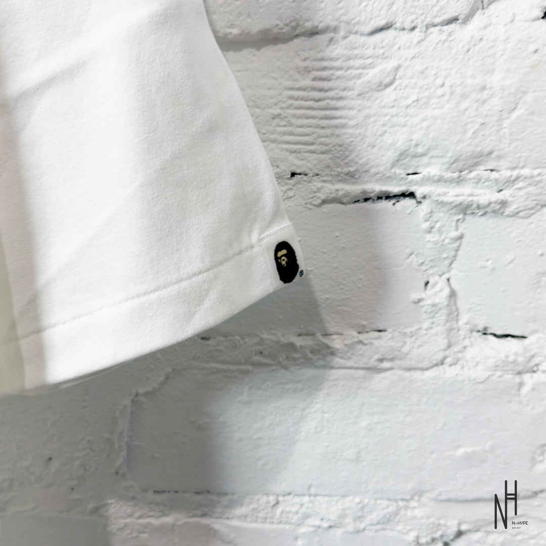 BAPE Fans Scarf Ape Head Tee White koszulka męska N-Hype