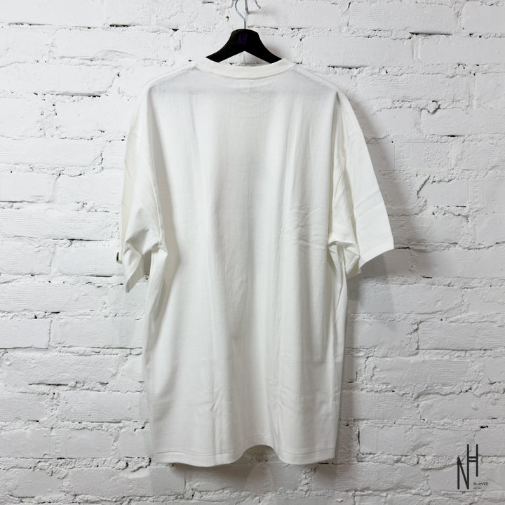 BAPE Fans Scarf Ape Head Tee White t-shirt N-Hype