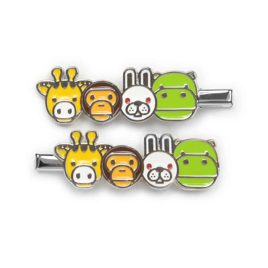 BAPE Hair Clips czarne akcesoria do włosów N-Hype