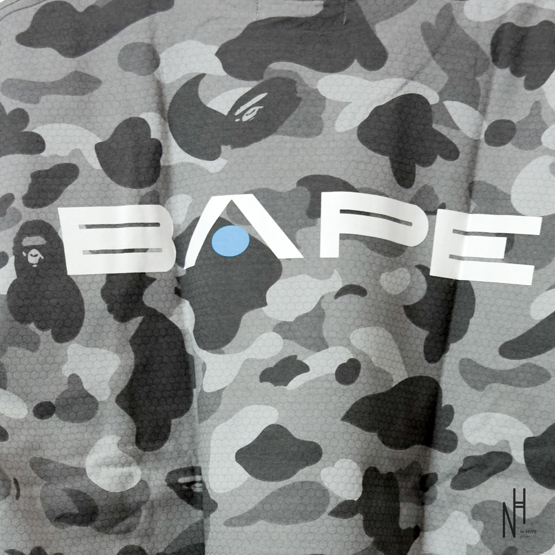 BAPE Honeycomb Camo Tee Gray koszulka męska marki N-Hype