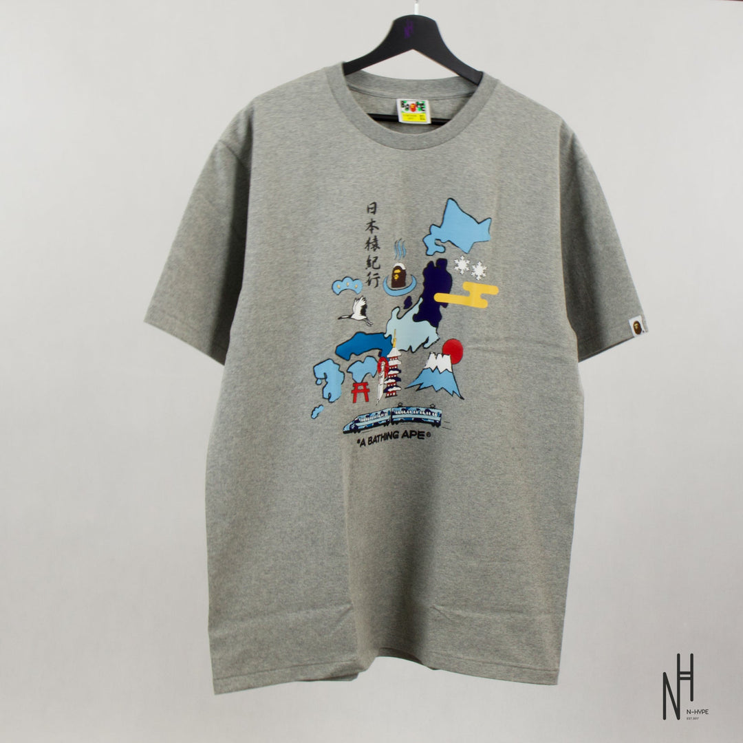 Koszulka BAPE Japan Culture Tee Grey męska N-Hype