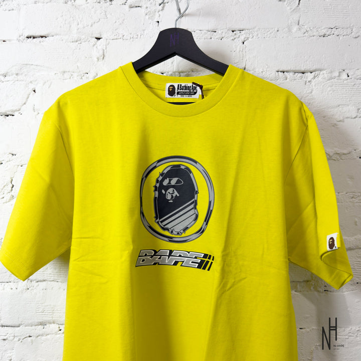 BAPE Logo Tee Yellow koszulka męska N-Hype