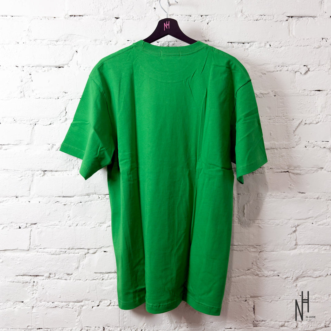 BAPE Luxsport Pattern Busy Works Tee Green t-shirt N-Hype streetwear cotton green.